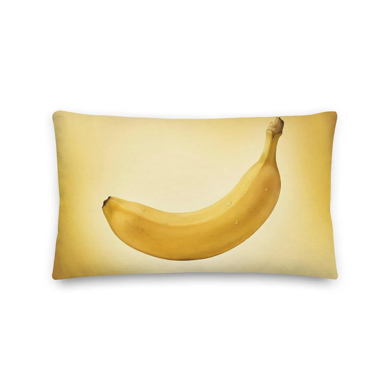 Banana Lumbar Pillow: Tropical Summer Sunshine Decor, photo 2