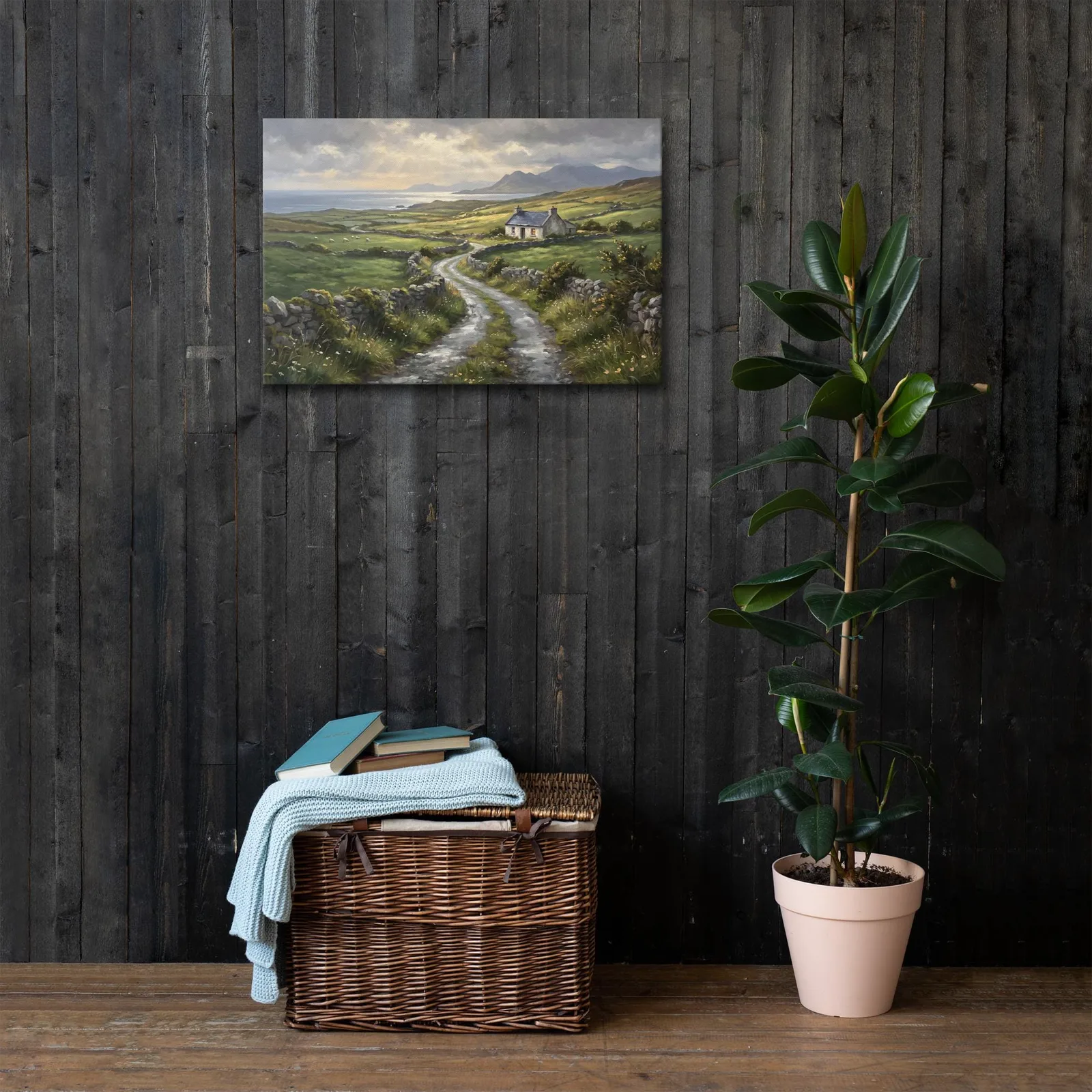 Connemara Ireland Thin Canvas: Irish Coastal Landscape Decor Wall Art, photo 8