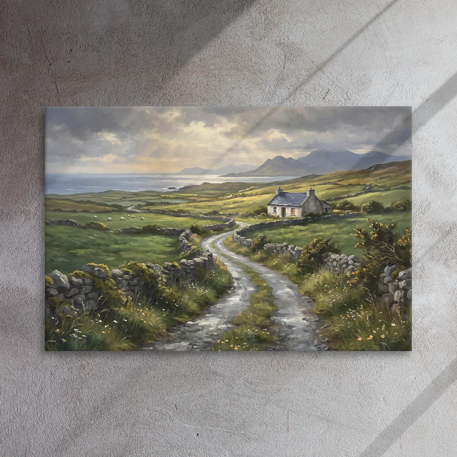Connemara Ireland Thin Canvas: Irish Coastal Landscape Decor Wall Art, photo 7