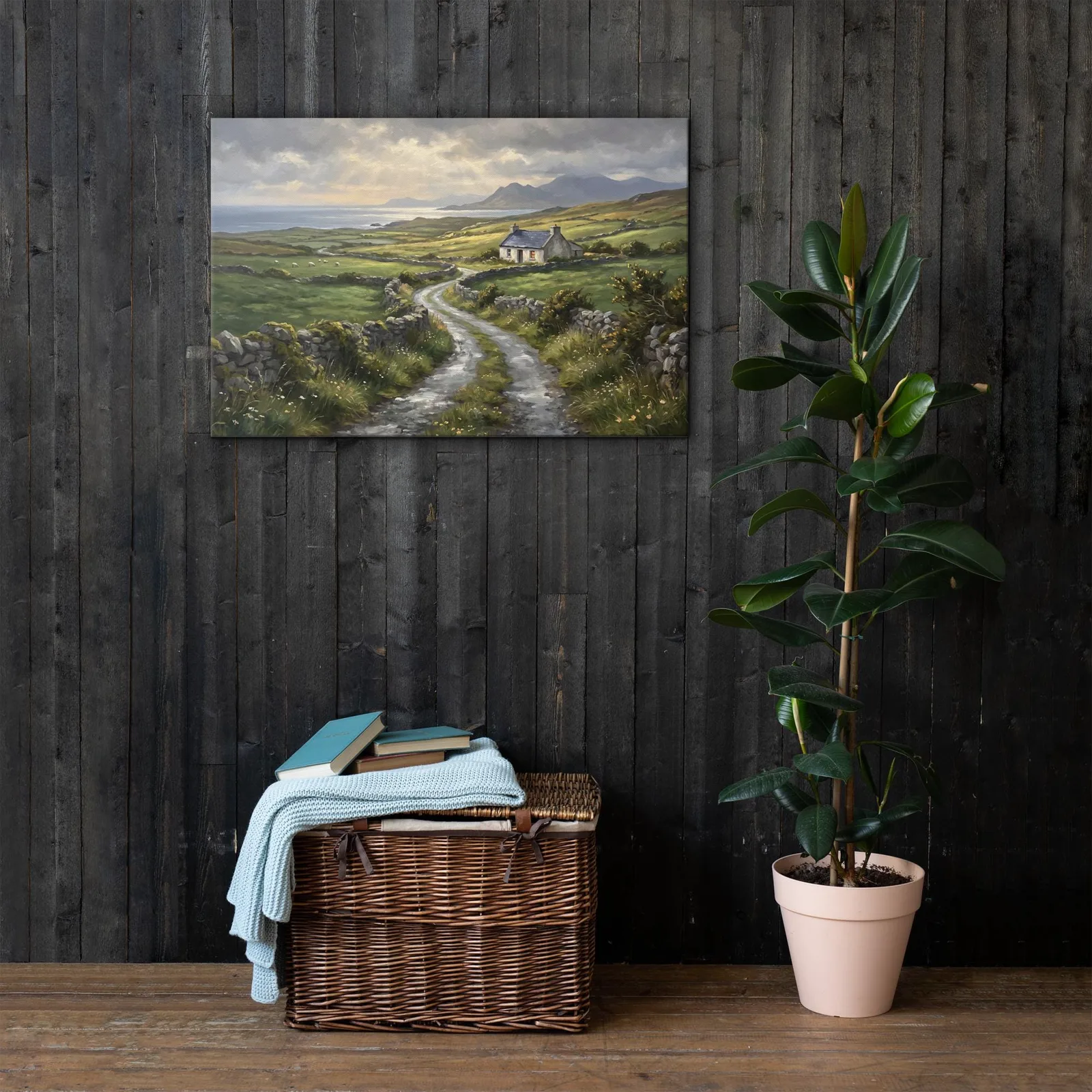 Connemara Ireland Thin Canvas: Irish Coastal Landscape Decor Wall Art, photo 9