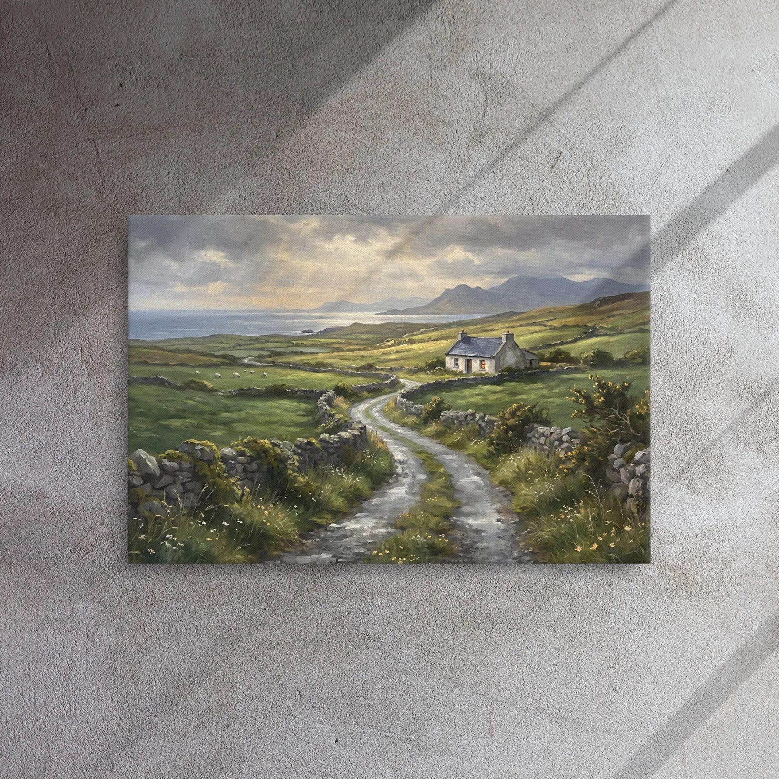 Connemara Ireland Thin Canvas: Irish Coastal Landscape Decor Wall Art, photo 6