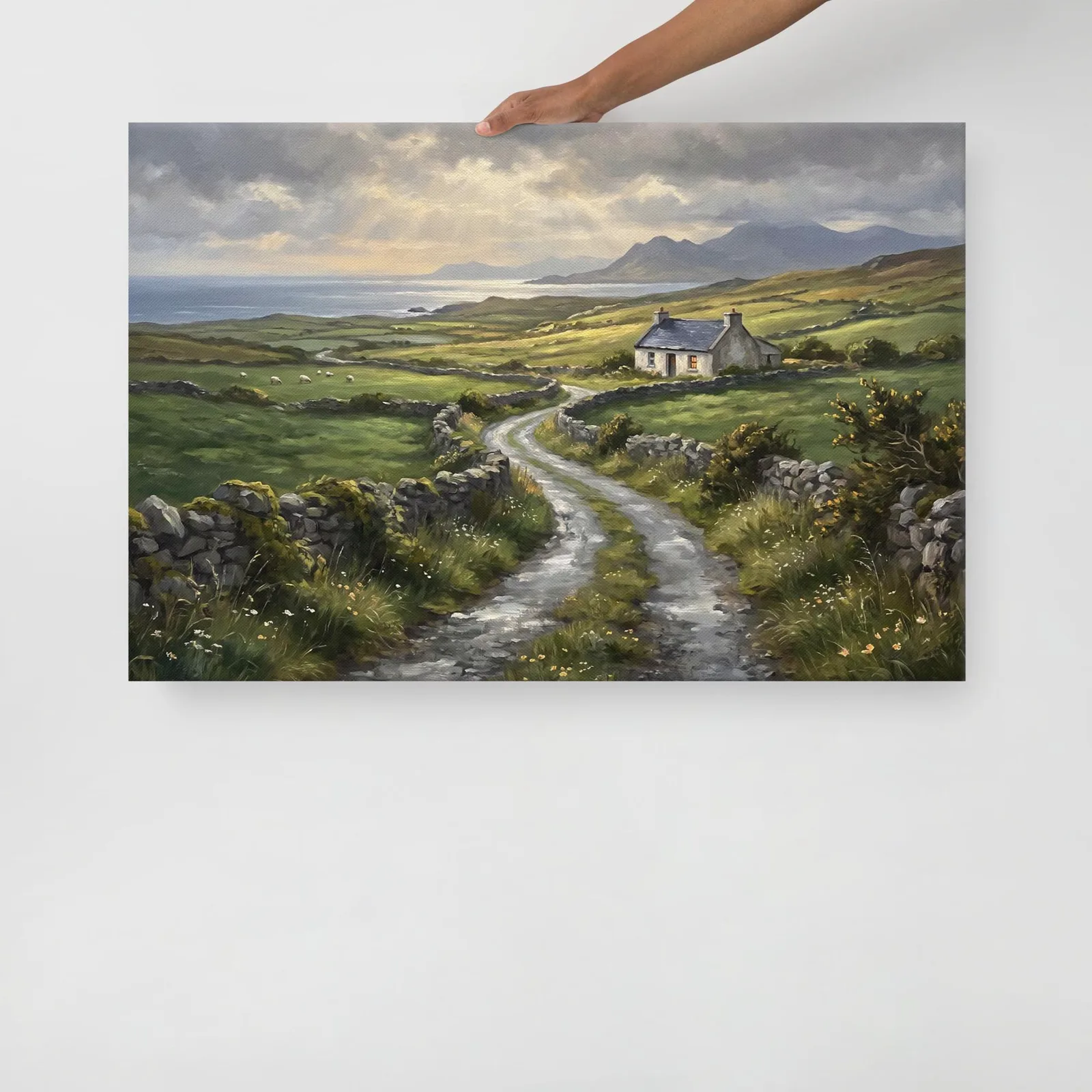 Connemara Ireland Thin Canvas: Irish Coastal Landscape Decor Wall Art, photo 10