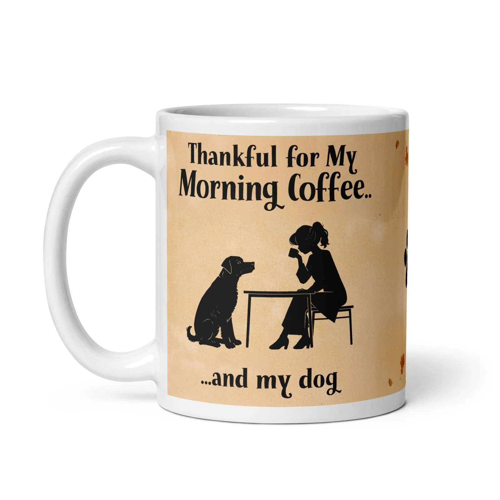 Dog Lover Mug: Thankful Coffee Cup, Dog Mom Gift, photo 2