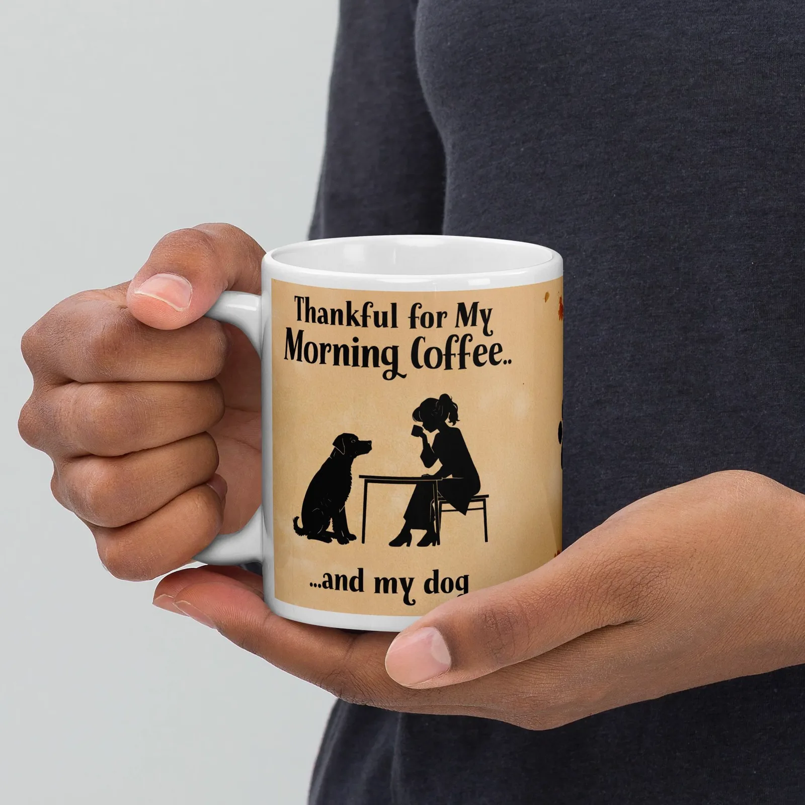 Dog Lover Mug: Thankful Coffee Cup, Dog Mom Gift, photo 6