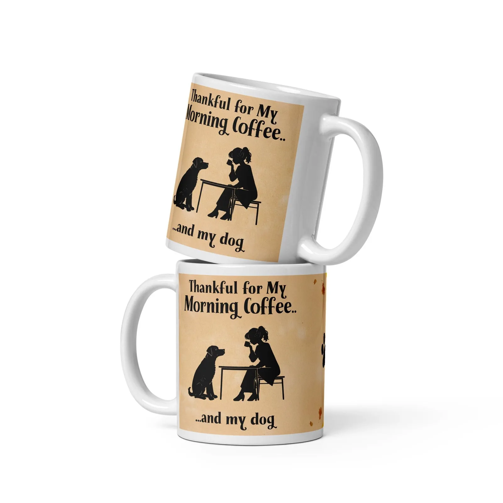 Dog Lover Mug: Thankful Coffee Cup, Dog Mom Gift, photo 4