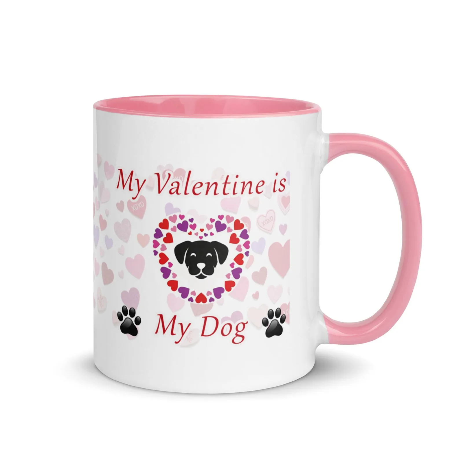 Dog Valentine Ceramic Mug – Gift for Dog Lovers, photo 3