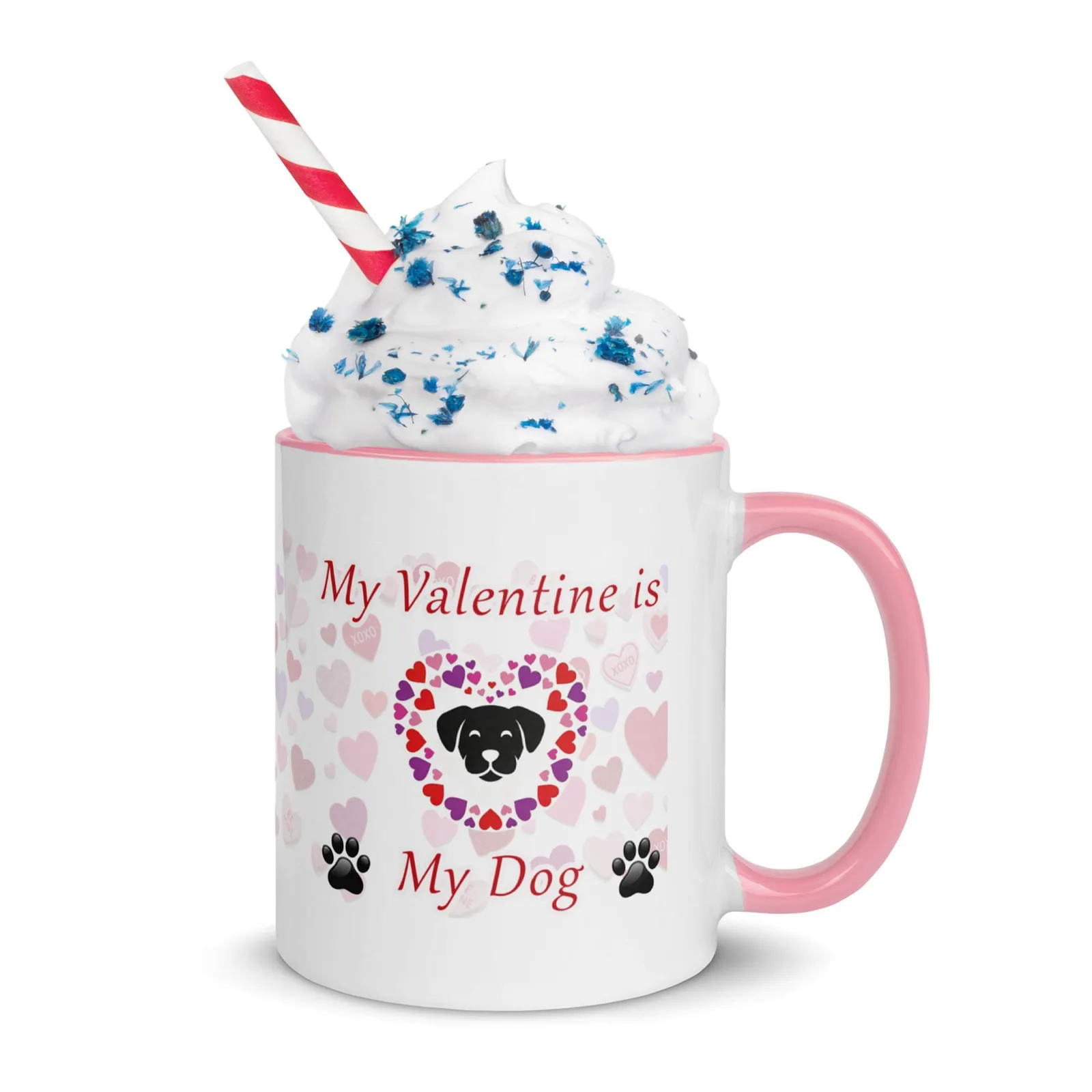 Dog Valentine Ceramic Mug – Gift for Dog Lovers, photo 9