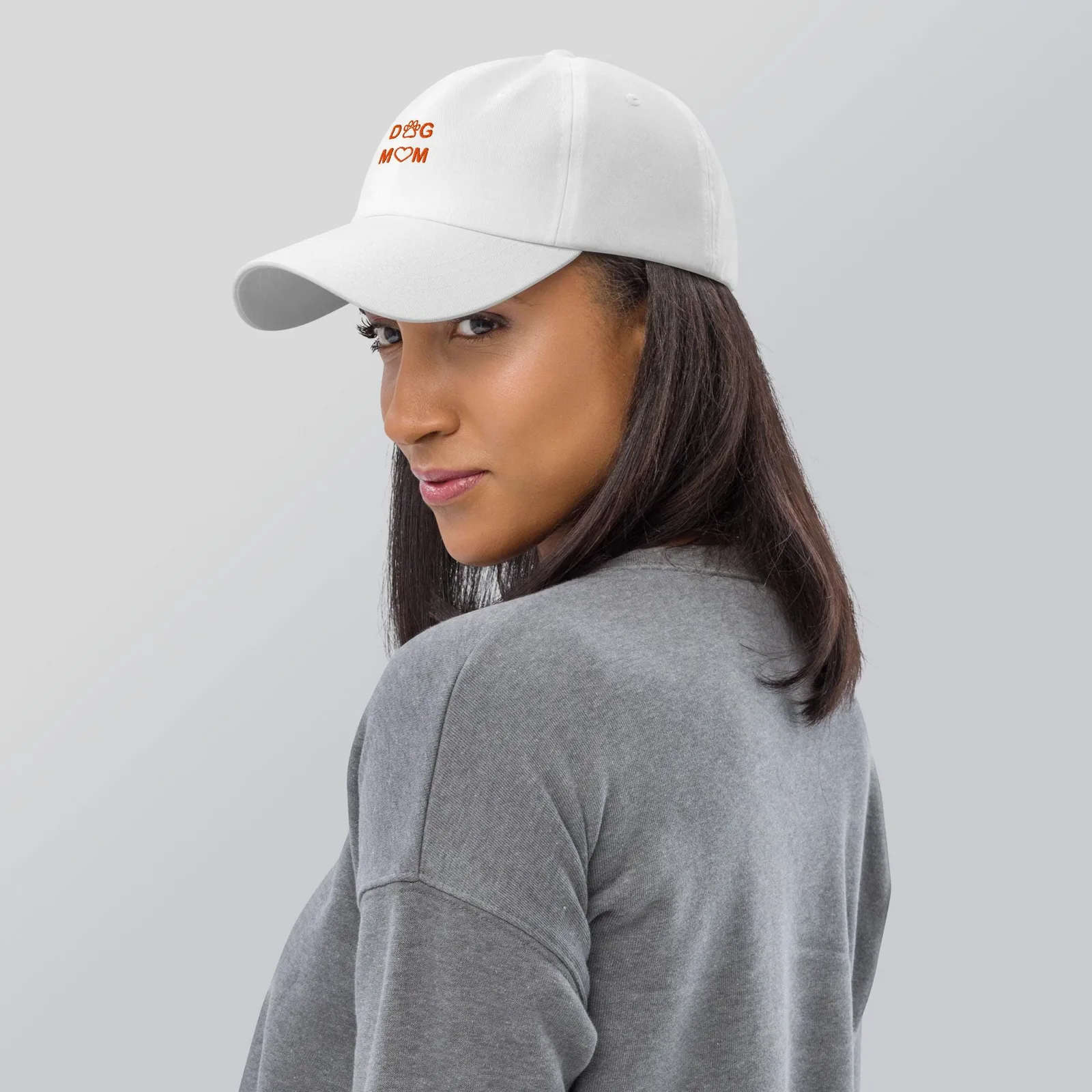 Embroidered Dog Mom Cap: Adjustable Casual Dad Hat for Dog Lovers, photo 3