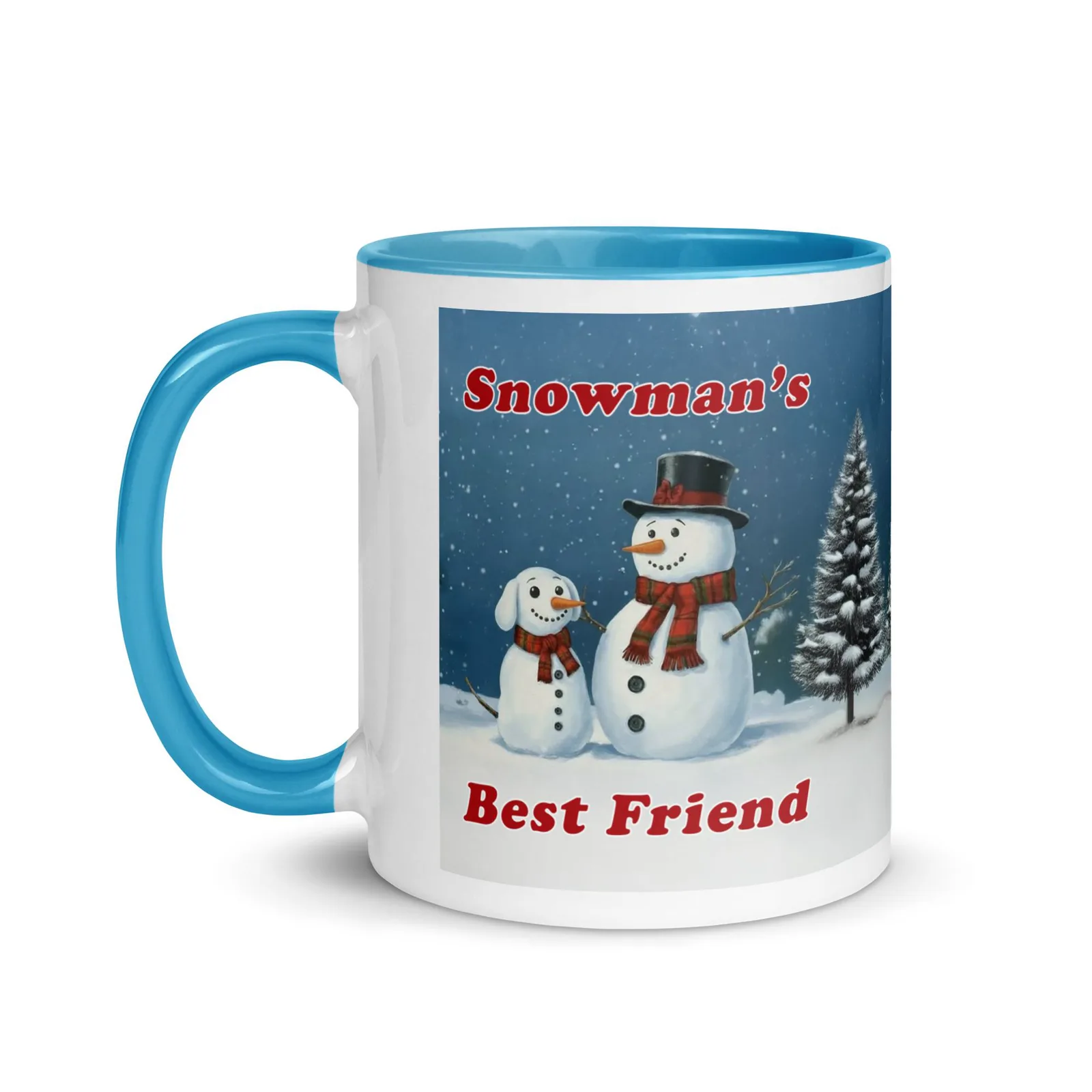 Holiday Snowman Coffee Mug: Funny Dog Lover Gift, photo 2