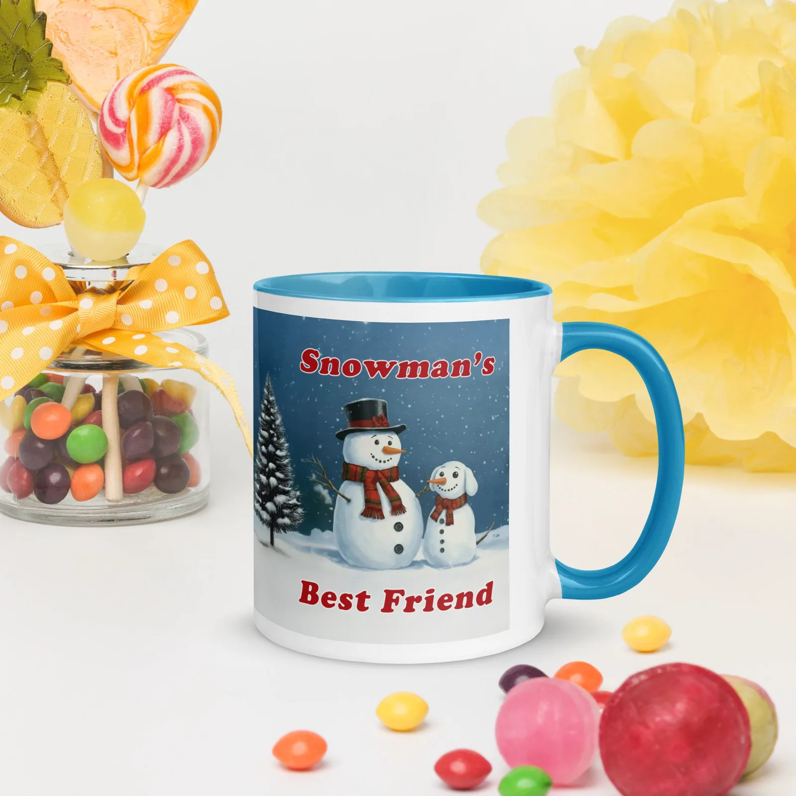 Holiday Snowman Coffee Mug: Funny Dog Lover Gift, photo 9