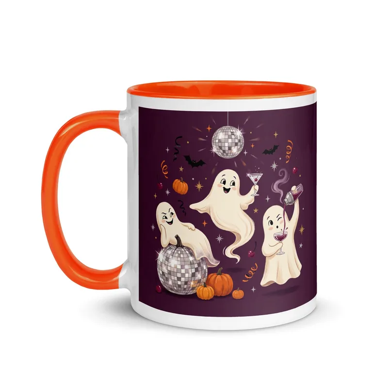 I Love a Good Halloween After-Party Mug: Funny Ghost Party Coffee Mug