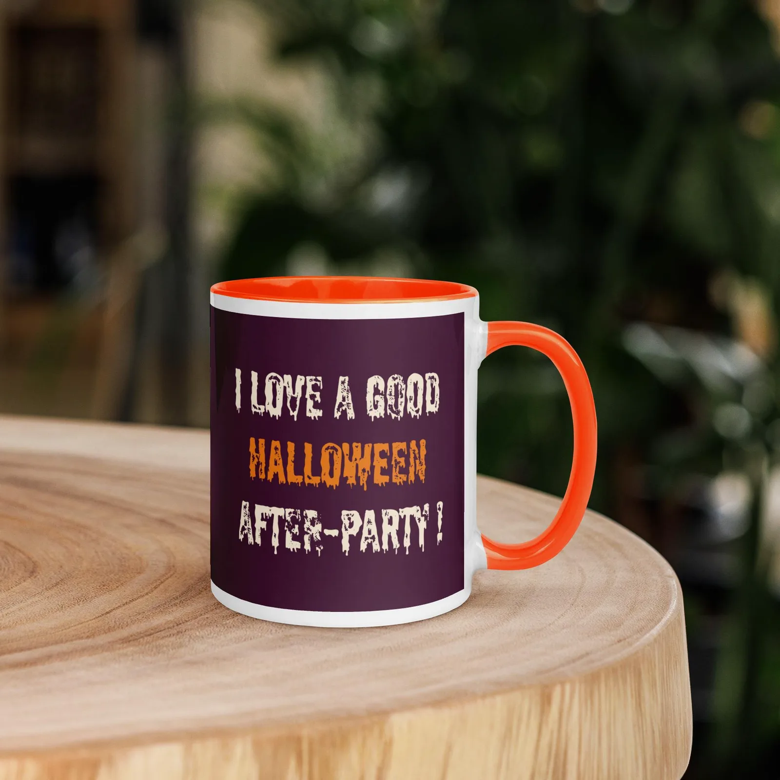 I Love a Good Halloween After-Party Mug: Funny Ghost Party Coffee Mug, photo 5