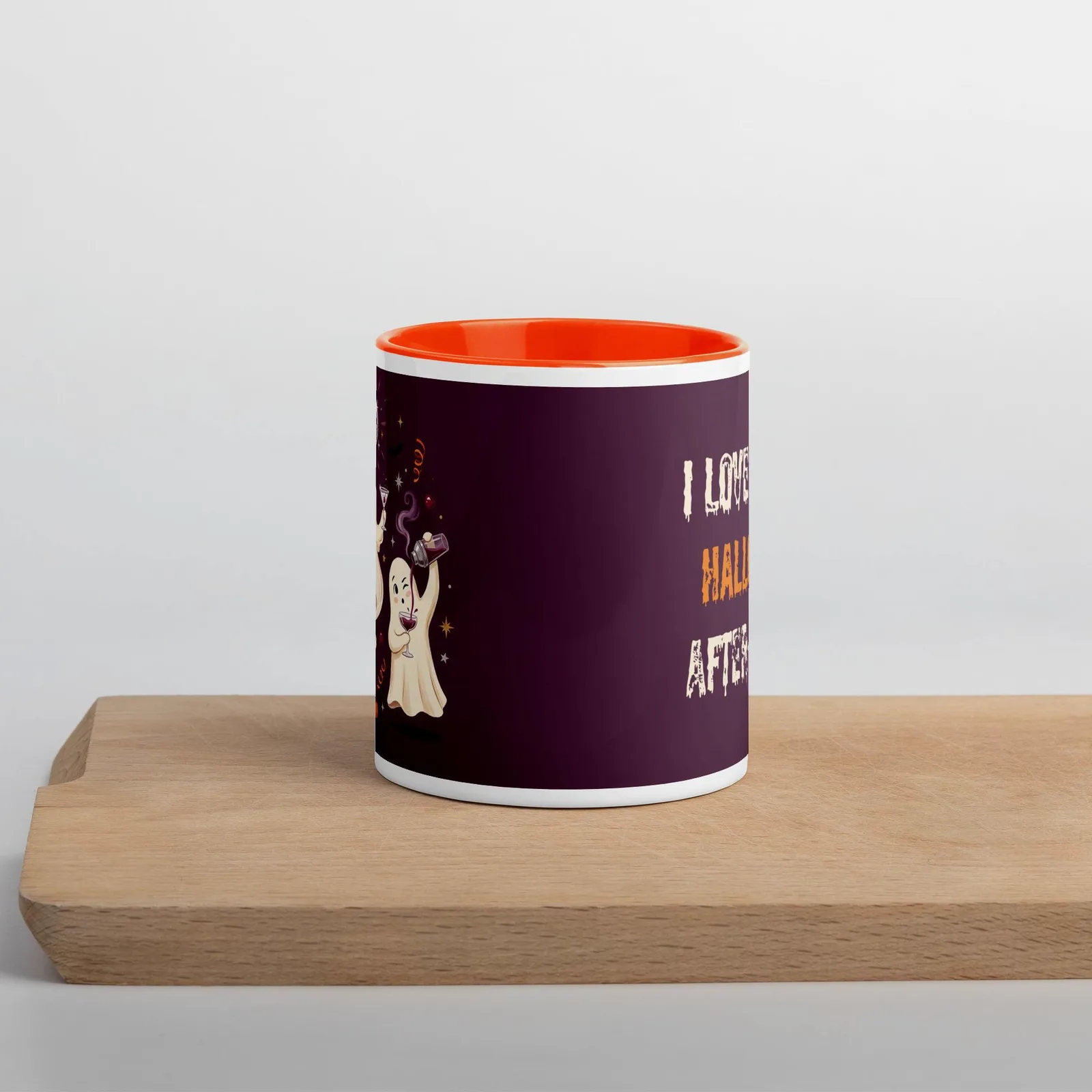 I Love a Good Halloween After-Party Mug: Funny Ghost Party Coffee Mug, photo 8