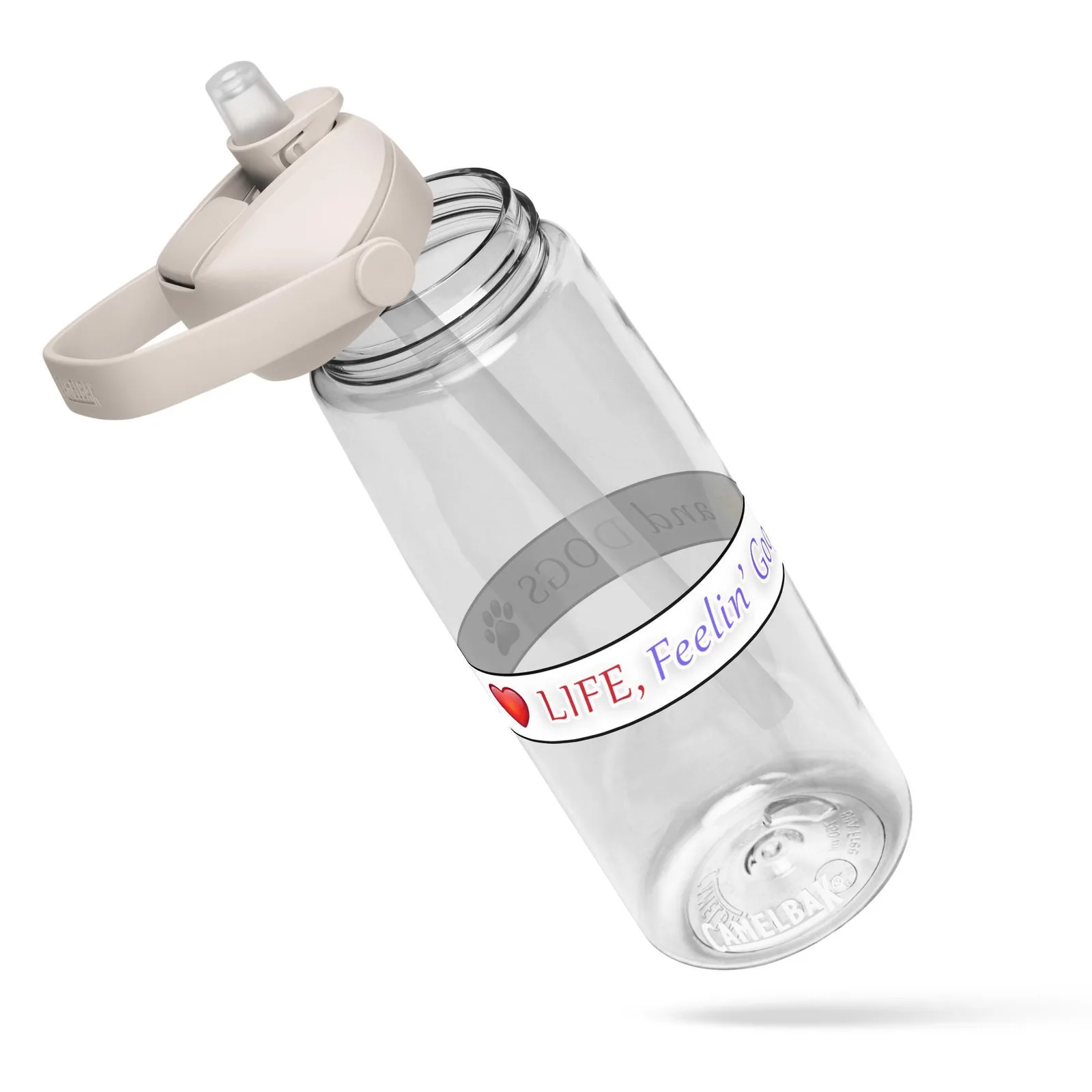 Love LIFE, Feelin' Good and DOGS - Dog Lover CamelBak Water Bottle, photo 7