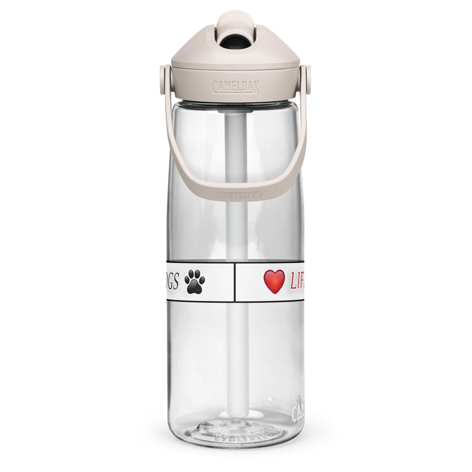Love LIFE, Feelin' Good and DOGS - Dog Lover CamelBak Water Bottle, photo 6