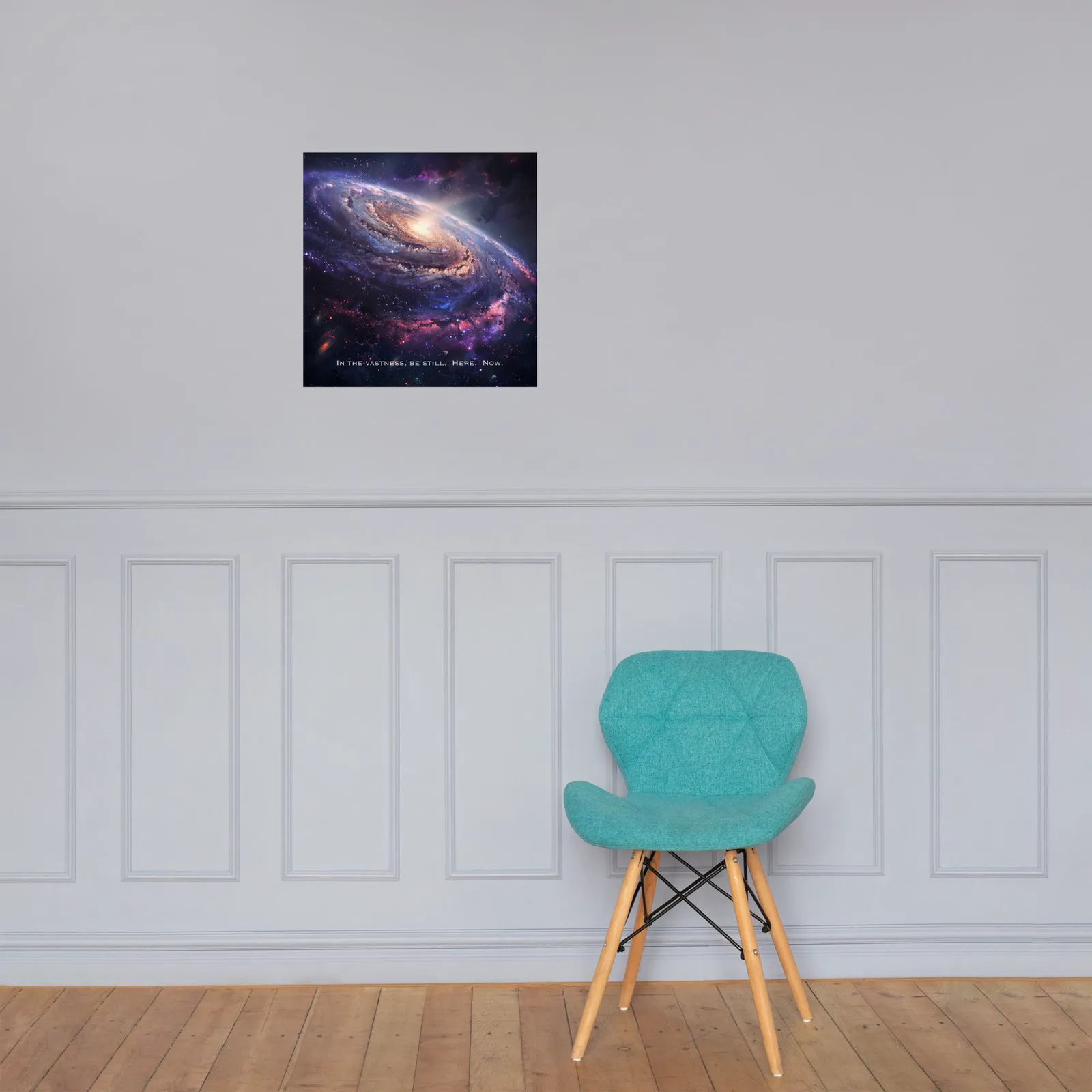 Majestic Galaxy Poster: Mindfulness Quote Wall Art, photo 10