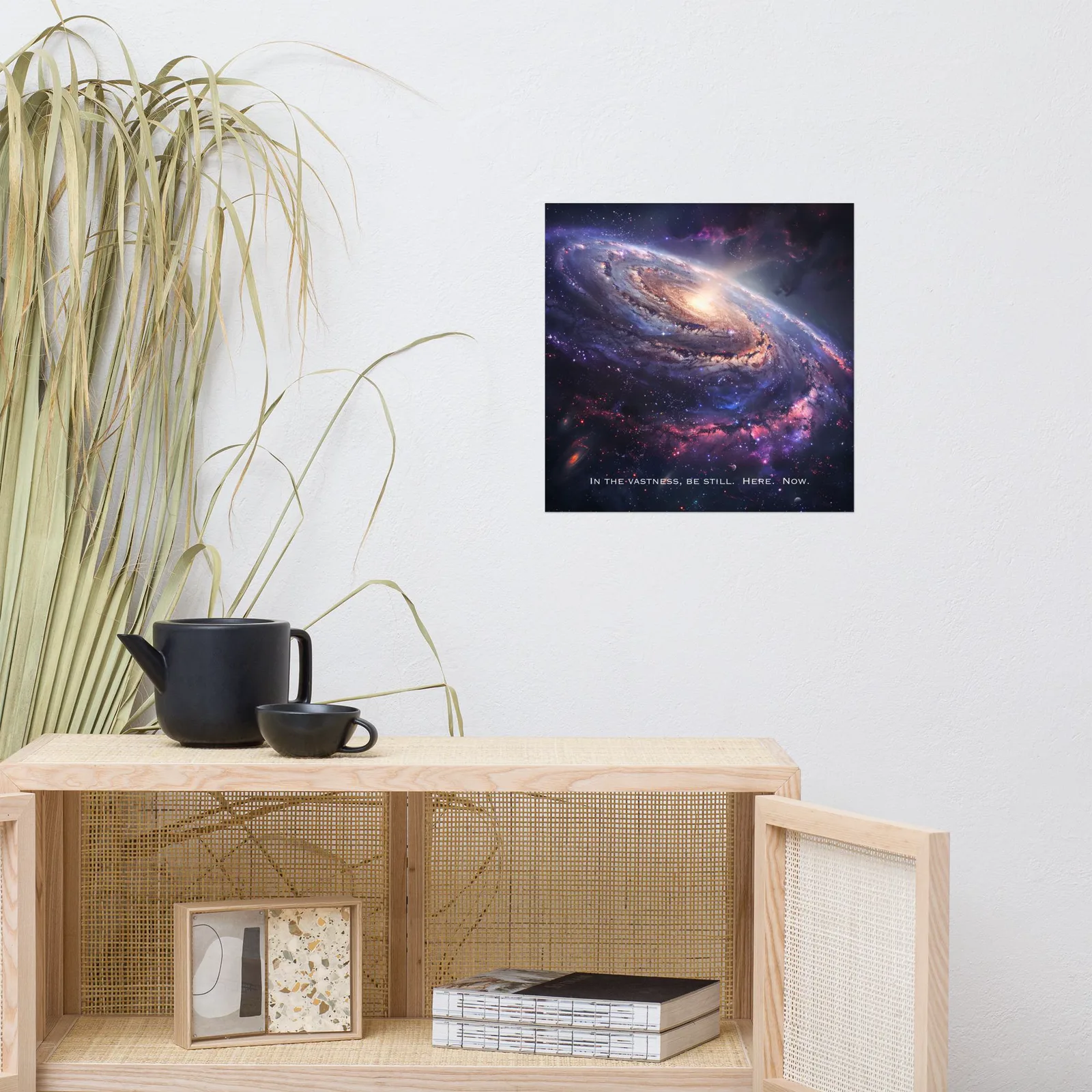 Majestic Galaxy Poster: Mindfulness Quote Wall Art, photo 8