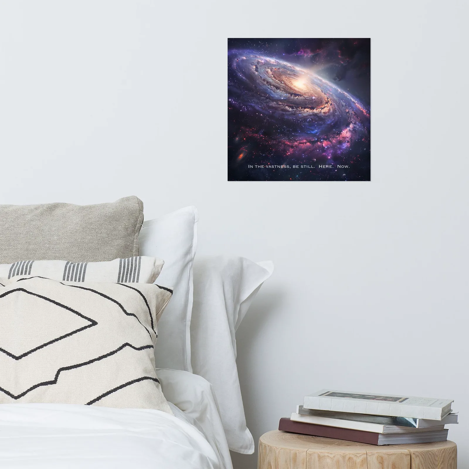 Majestic Galaxy Poster: Mindfulness Quote Wall Art, photo 5