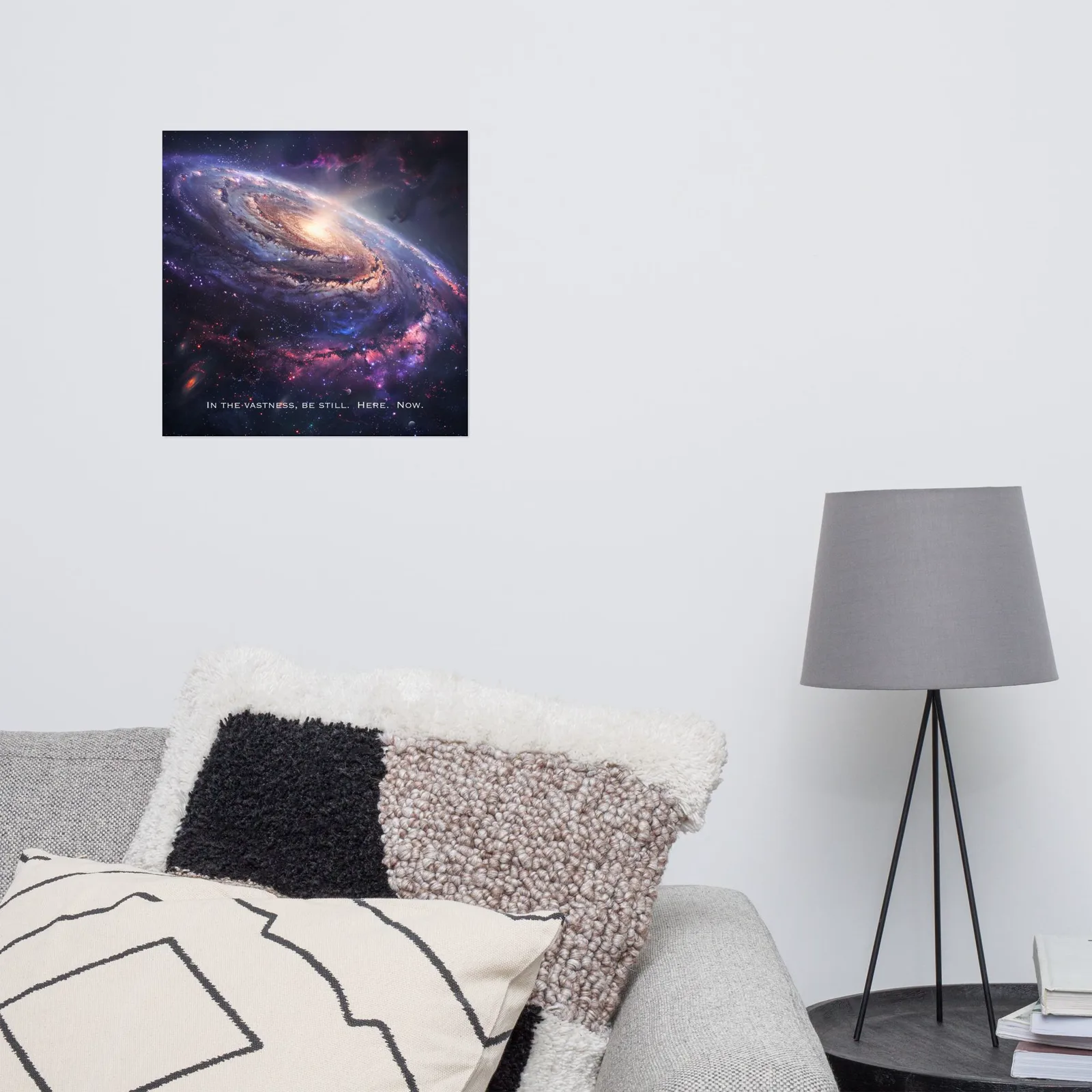 Majestic Galaxy Poster: Mindfulness Quote Wall Art, photo 7