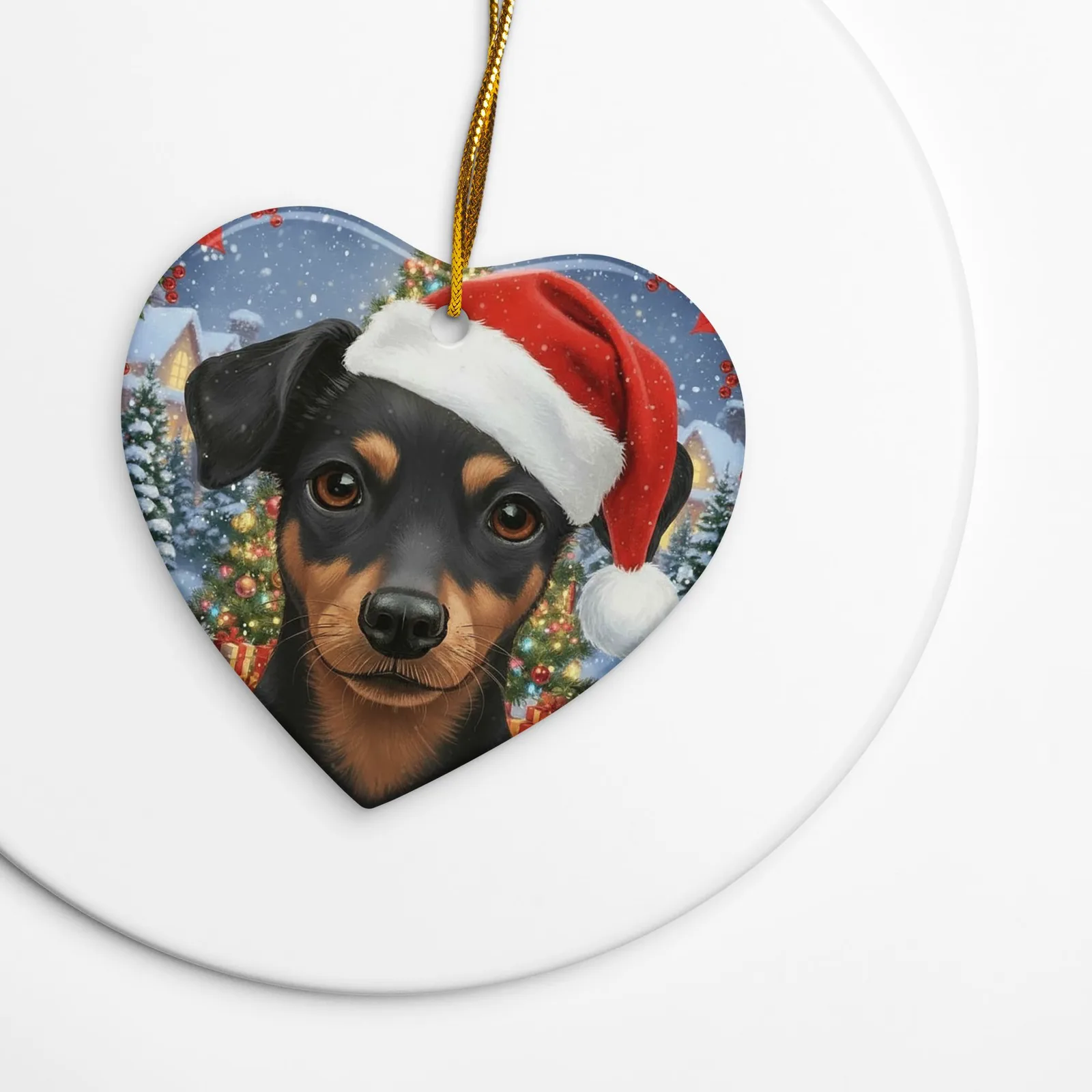 Miniature Pinscher Christmas Ornament: Festive Dog Lover Holiday Decor, photo 8