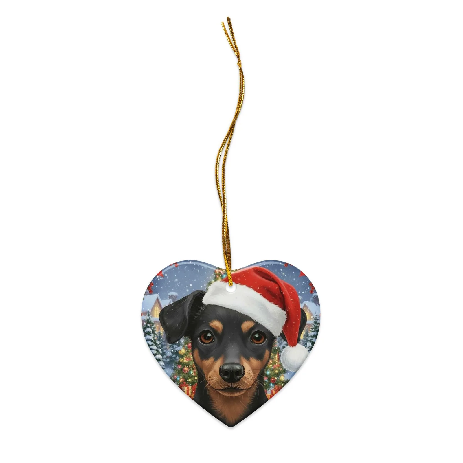 Miniature Pinscher Christmas Ornament: Festive Dog Lover Holiday Decor, photo 4
