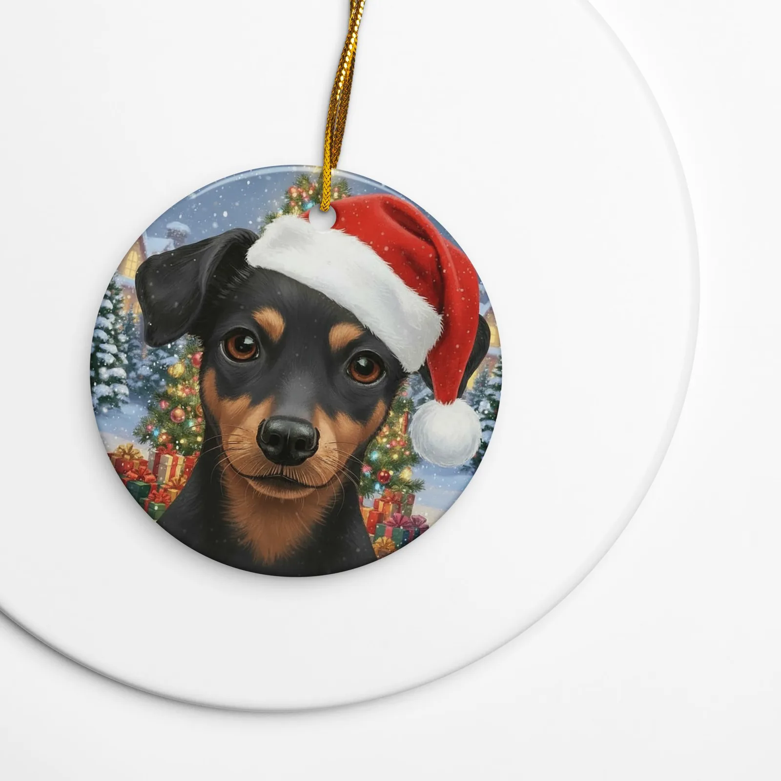 Miniature Pinscher Christmas Ornament: Festive Dog Lover Holiday Decor, photo 7