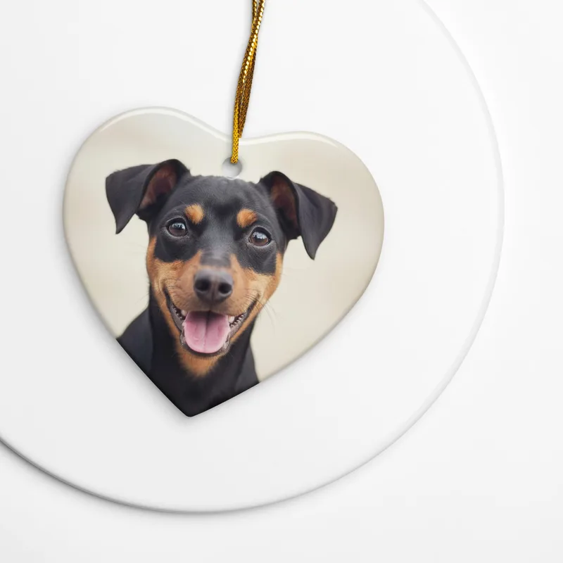 Miniature Pinscher Ornament: Dog Lover Decor