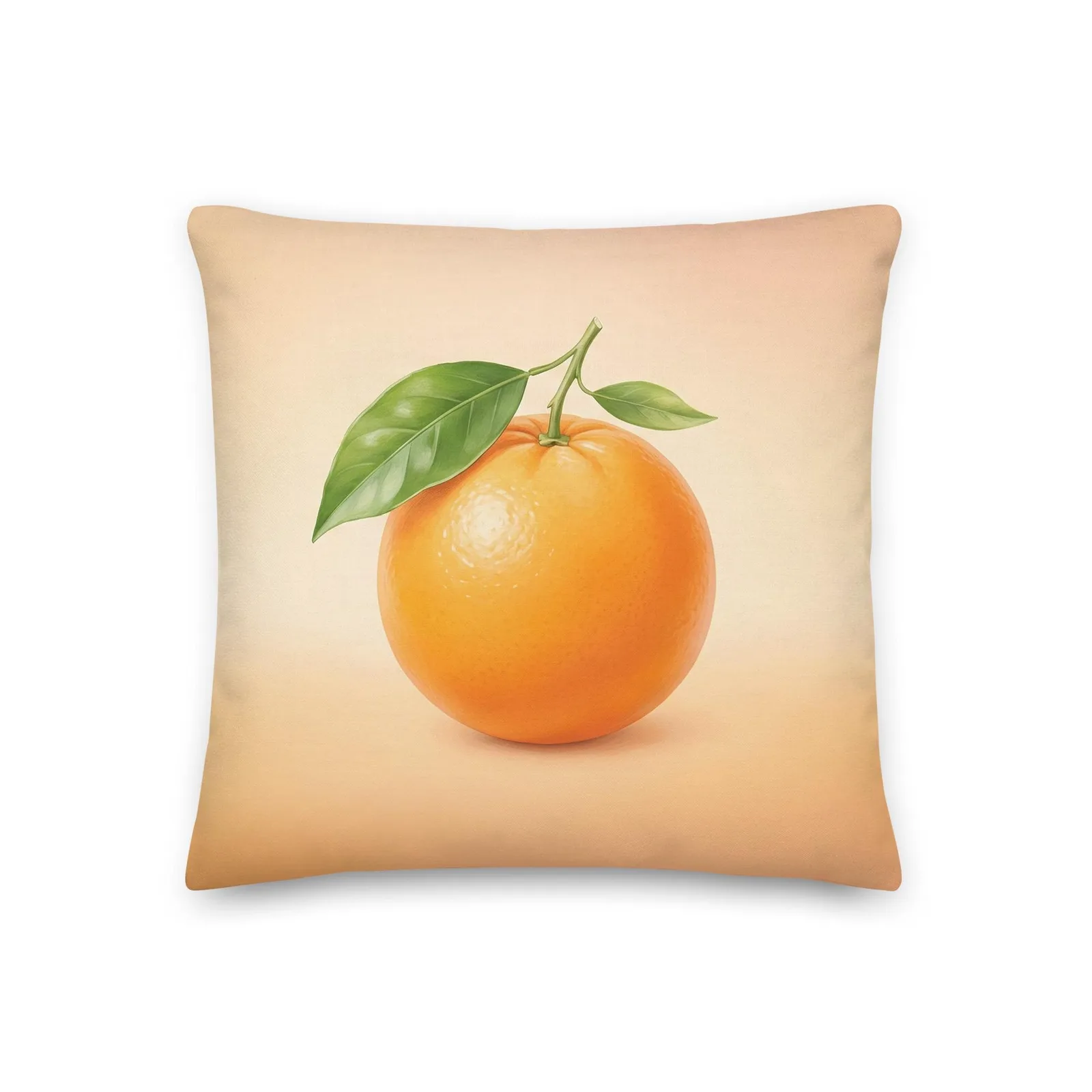 Orange Throw Pillow: Citrus Summer Sunshine Decor, photo 3