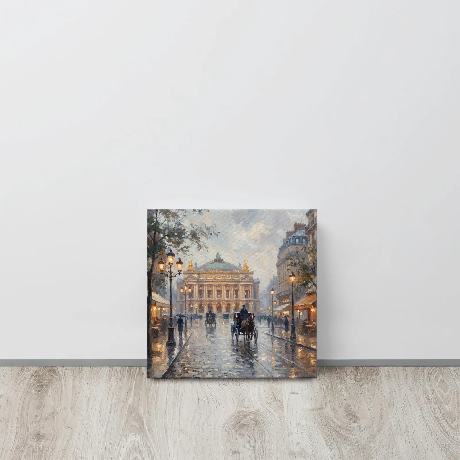Paris Opera Garnier Thin Canvas: French Impressionist Style Wall Art, photo 7