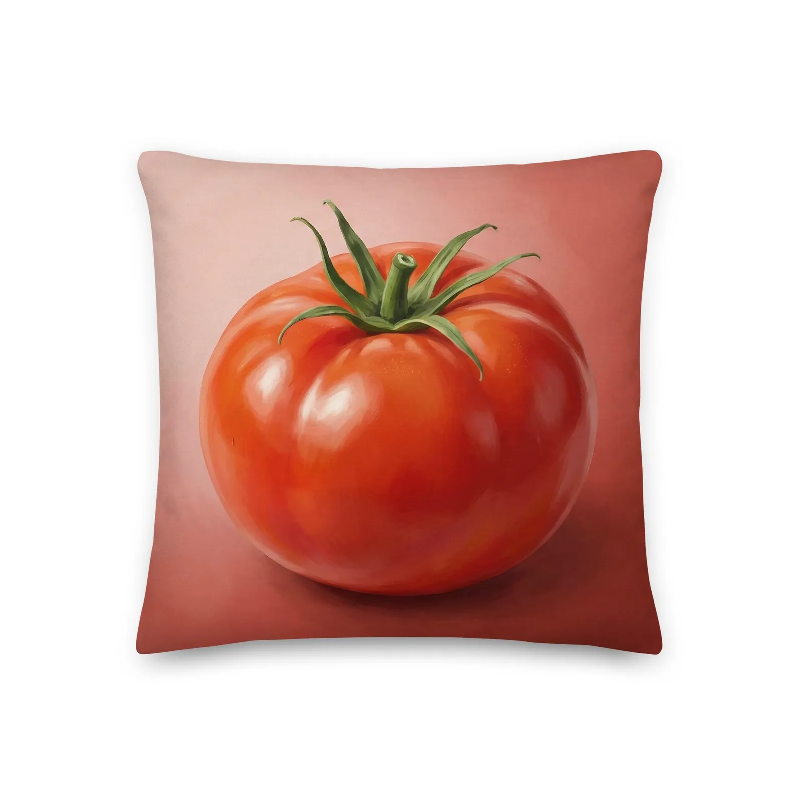 Tomato Throw Pillow: Mediterranean Kitchen Summer Decor, photo 3