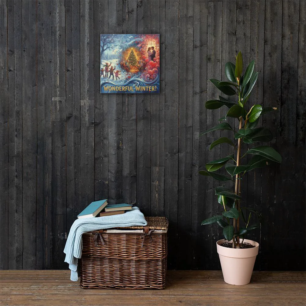 Winter Nostalgia Canvas Art: Christmas, Snow & Valentines, photo 8